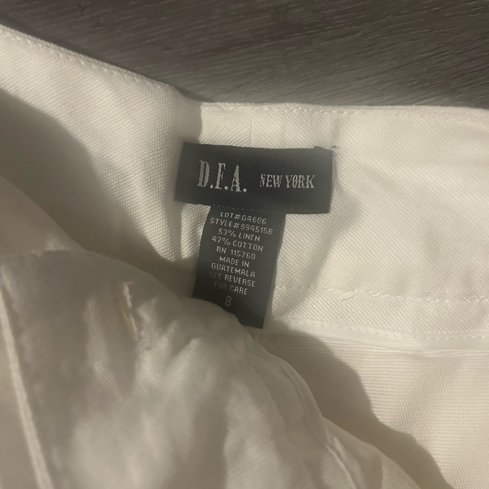 White Mini Skirt - Picture 6 of 8